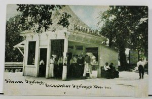 MO Excelsior Springs Siloam Springs  c1910 to Columbia Mo Postcard D3