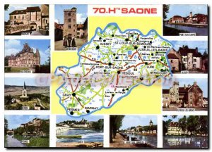 Postcard Modern Haute Saone