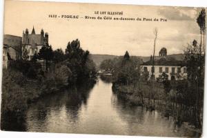 CPA Le Lot ill...-FIGEAC - Rives du Cele au-dessous du Pont du Pin (223789)