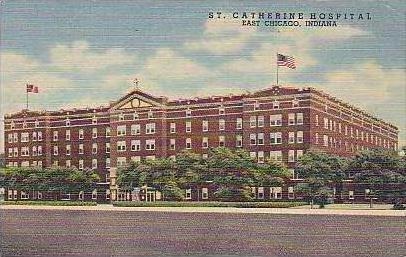 Indiana East Chicago St Catherine Hospital Curteich