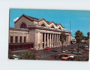 Postcard Union Station and Parking Plaza, Jacksonville, Florida