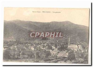 Haute Alsace Old Postcard Fellering General view