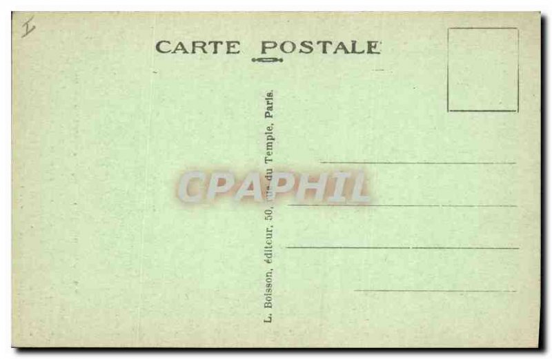 Old Postcard Paris 8 Church St. Severin