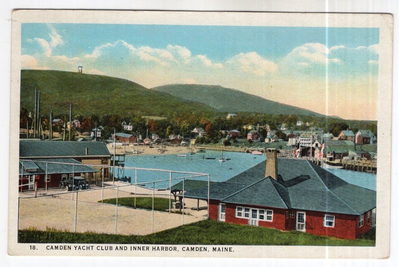 Camden, Maine, Camden Yacht Club and Inner Harbor
