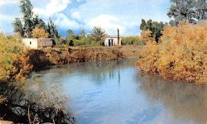 Six miles upstream from the Dead Sea Jordan River Jordan Non Postcard Backing 