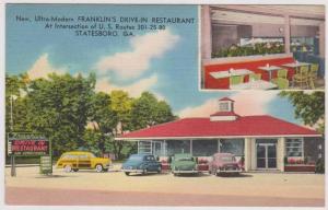 LP60  Franklin's Drive-In Restaurant, Statesboro, Georgia, 