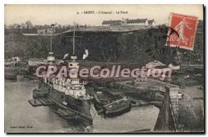 Postcard Old Brest Arsenal Fond
