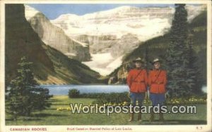 Royal Canadian Mounted Police Lake Louise Canada 1956 