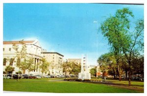 Postcard BUILDING SCENE Waterbury Connecticut CT AQ4691