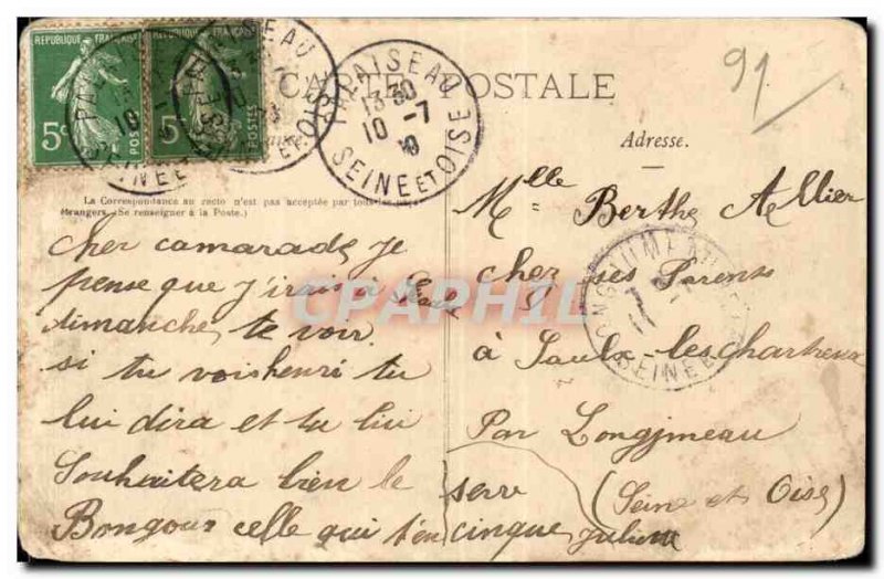 Orsay - Chateau de Launay - Old Postcard