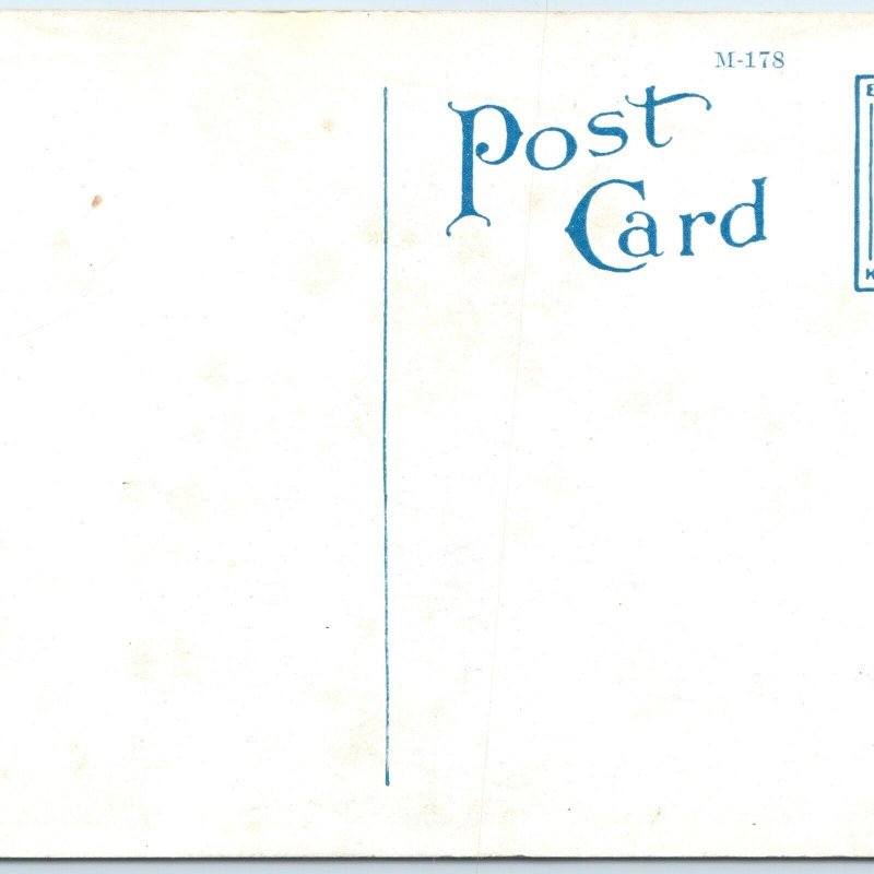 c1910s Drummond, Wis Rust-Owen Lumber Co Lumberyard Railway Postcard WI A169