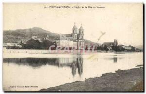 Pont a Mousson Old Postcard Hospital and the odds of Mousson