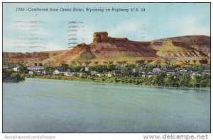 Wyoming Green River Castlerock From Green River Wyoming On Highway U S 1948