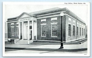 WEST PLAINS, Missouri MO ~ POST OFFICE c1920s Howell County Postcard