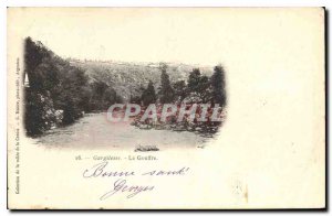 Old Postcard Gargilesse Chasm