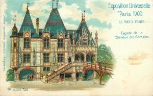 Postcard 1900 France Paris Universal Exposition undivided 22-12125