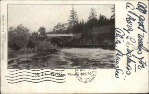 Victoria British Columbia B.C. The Gorge c1905 Private Mailing Card Postcard