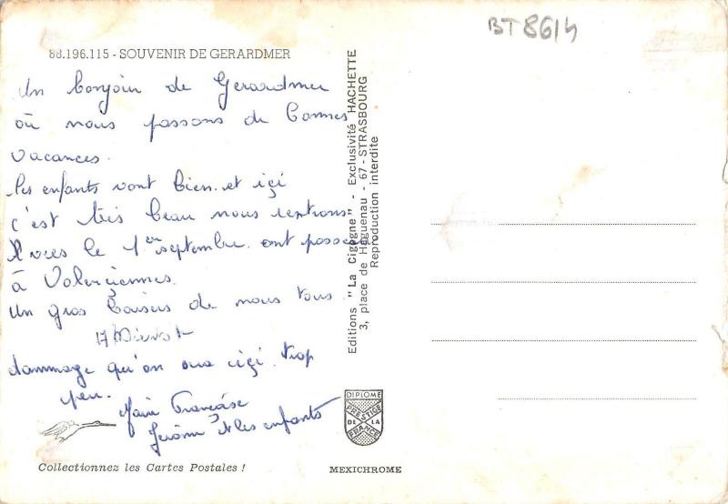 BT8614 Gerardmer       France