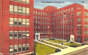 State Hospital Scranton, Pennsylvania, USA Unused 