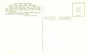 Vintage Postcard Petit Jean Mountain Petit Jean State Park Arkansas AK