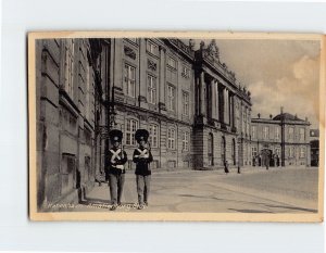 Postcard Amalienborg Slot Copenhagen Denmark