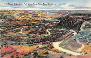 Palo Duro Park Trail Over - Amarillo, Texas TX  
