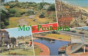 Norfolk Postcard - Cromer Children's Boating Pool & Church Street RS35997