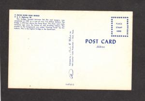 TX Pecos River High Bridge Del Rio Langtry Texas Postcard