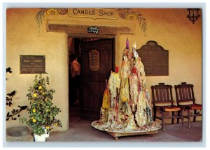 Vintage Casa De Lopez The Candle Shop In Old Town, San Diego, CA. Postcard 7XE