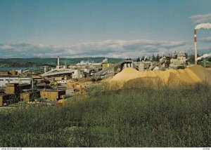 CAMPBELL RIVER , B.C. , 1950-70s ; Crown Zellerbach Paper Mill