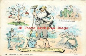 LB Robbins, What Some People Think Cape Cod is Like, Comic, ED West No 196