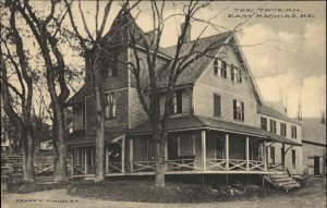 East Machias Maine ME The Tavern c1910 Vintage Postcard