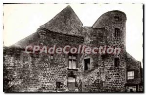 Old Postcard Auvergne Besse Chandesse in the S XIV castle Residence of Judge ...