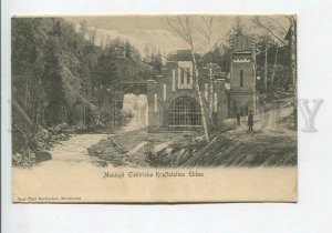 435938 SWEDEN Munksjo hydroelectric power plant Ebbes Vintage postcard