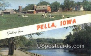 Pella, IA       ;      Pella, Iowa 