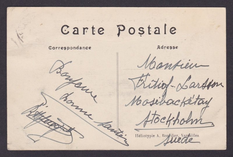 FRANCE, Postcard, Versailles, The park