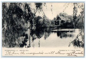 1906 The Old Mill Riverhead Long Island New York NY Posted Brooklyn NY Postcard