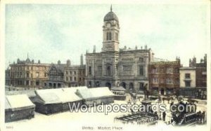 Market Place Derby United Kingdom Postcard