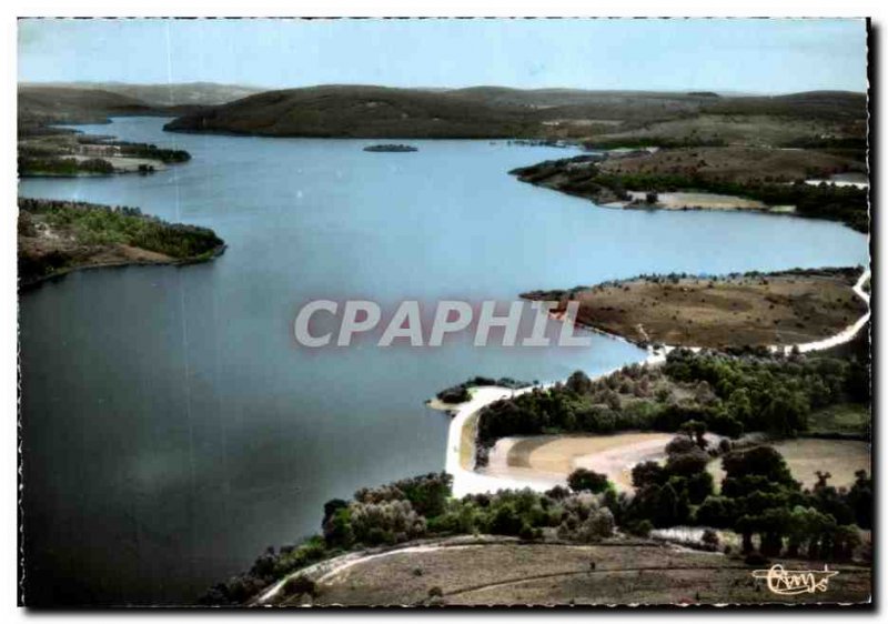 Old Postcard Peyrat Le Chateau Le Lac De Vassiviere