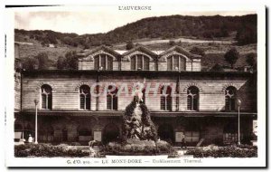 Old Postcard Le Mont Dore Spa Establishment