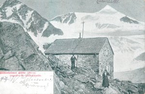 Austria Mountaineering Tyrol Hildesheimer Hütte cottage 1905