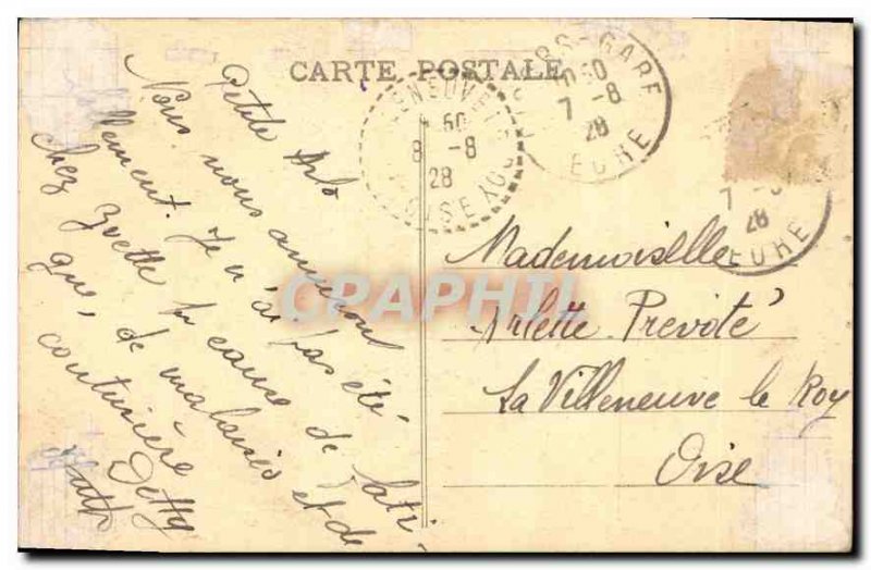 Old Postcard Gisors (Eure) Le Donjon Tower St THomas