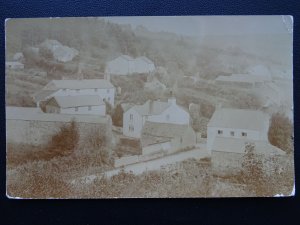 Cornwall MILLTOWN Village View near Lostwithie c1913 RP Postcard