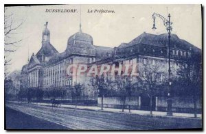 Postcard Old Dusseldorf the Prefecture