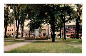 NY - Hornell. Union Square, War Memorial Monument