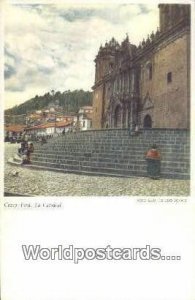 La Catedral Cuzco, Peru Writing on back 