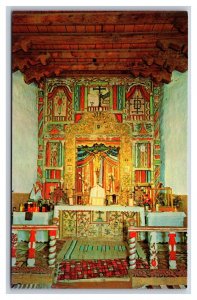 Main Altar of El Santuario Chimayo NM New Mexico UNP Chrome Postcard S7