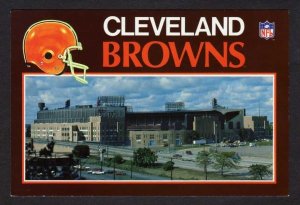 OH Cleveland Browns Indians Stadium Park Football Baseball Ohio Postcard  PC