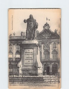 Postcard State of King Stanislas, Nancy, France