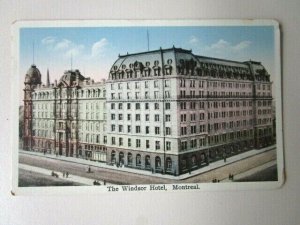 Postcard Montreal Canada c1910s Windsor Hotel Unposted